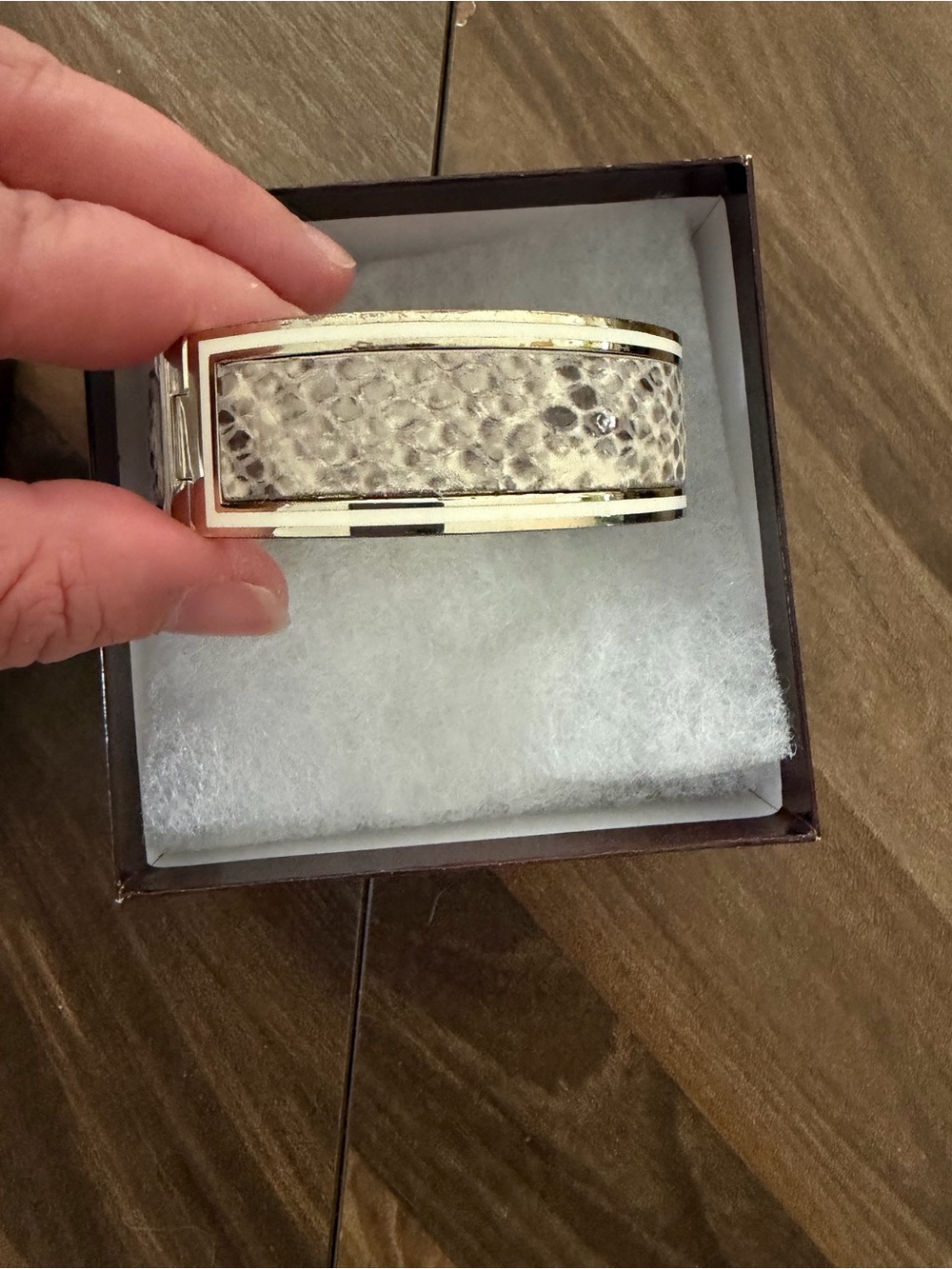 henri bendel  Textured Cuff Bracelet